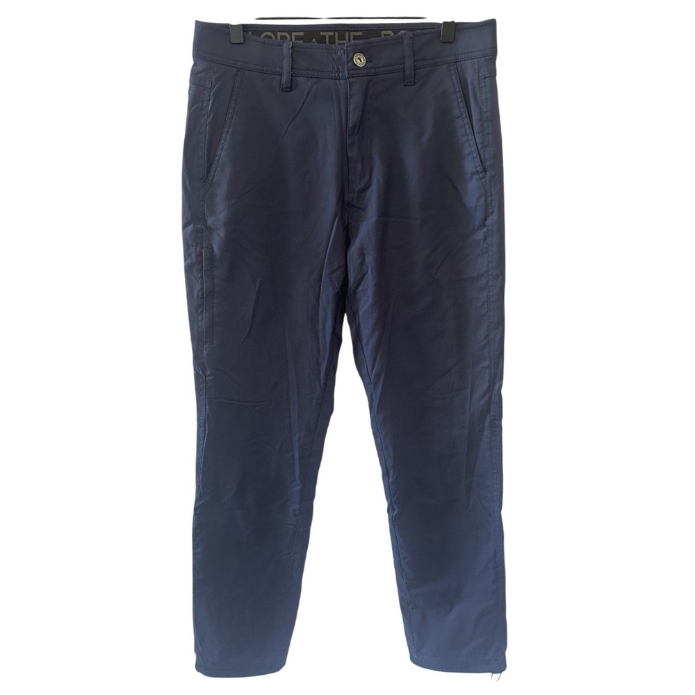 Gerry Venture Fleece Lined Pants Men 30 Navy Blue Outdoor Hiking Utility Comfort